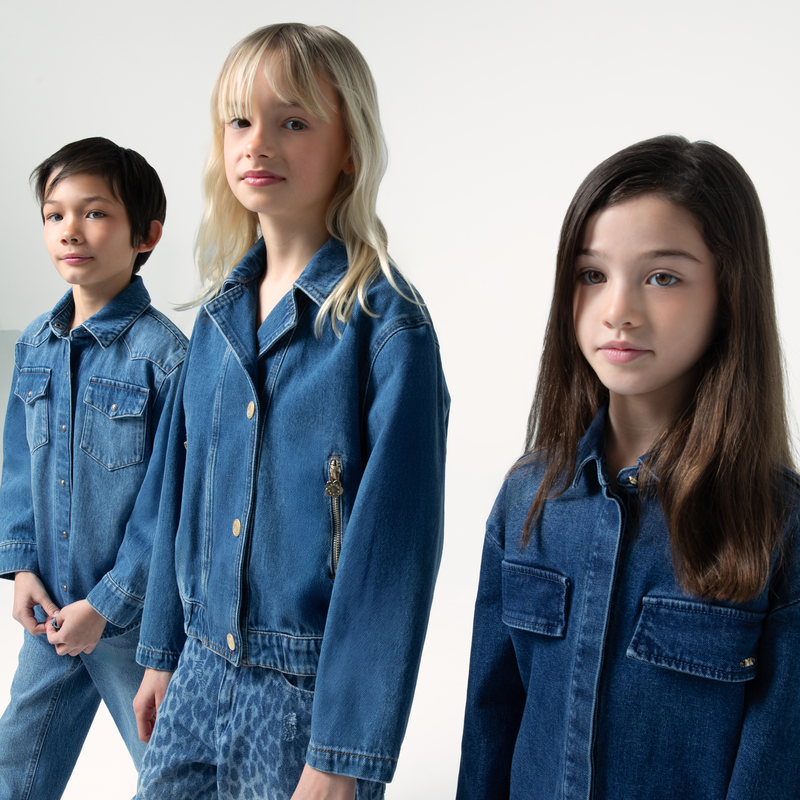 Jeans mit Leopardenmuster ZADIG & VOLTAIRE 
                        GIRL