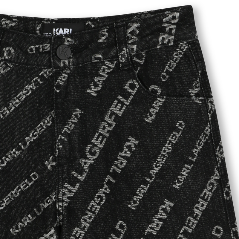 Kurze Jeanshose KARL LAGERFELD KIDS 
                        BOY