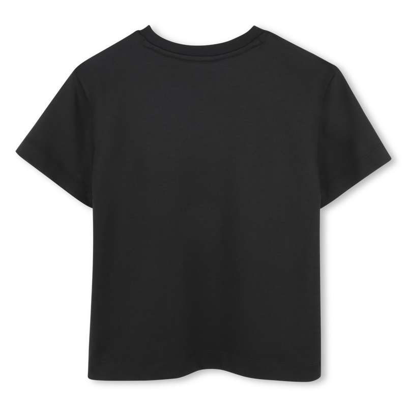 T-Shirt mit Nieten-Logo HUGO 
                        GIRL