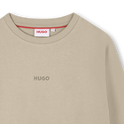 Sweatshirt mit Rundhalsausschnitt HUGO 
                    BOY