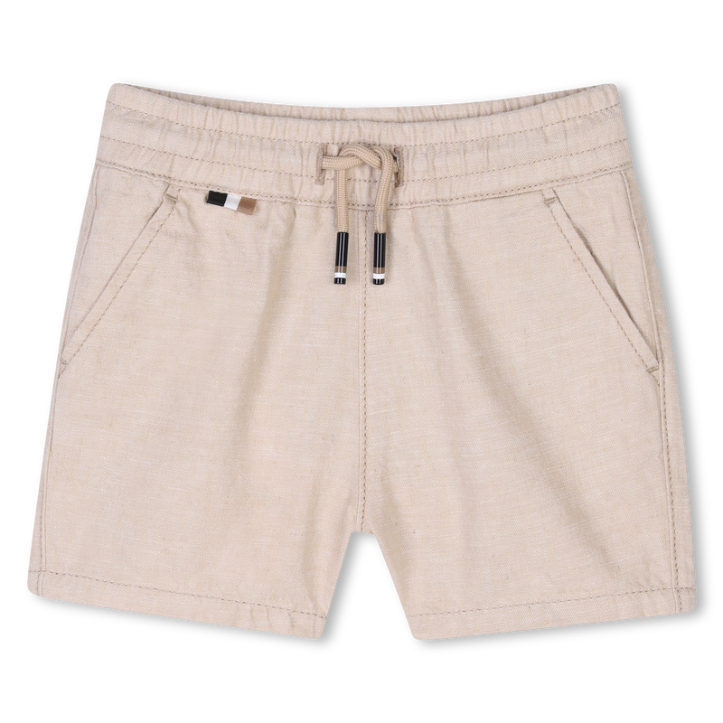 Shorts aus Leinen/Baumwolle BOSS 
                        BOY