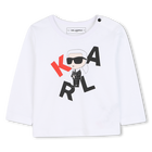 Langarm-T-Shirt KARL LAGERFELD KIDS 
                    BOY