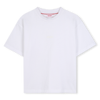 T-Shirt mit kurzen &Auml;rmeln, WEISS, hi-res
