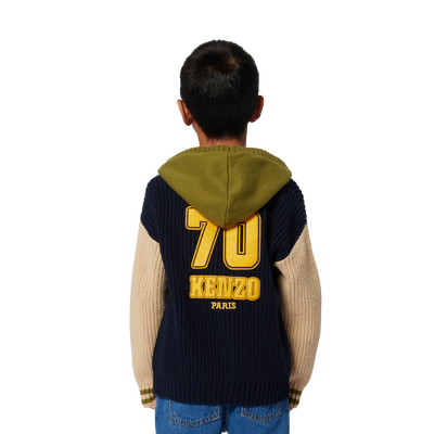 Cardigan aus Strick KENZO KIDS BOY