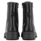 Mittelhoher Schn&uuml;rstiefel aus Rindsleder KARL LAGERFELD KIDS 
                    GIRL