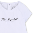 Set aus t-shirt und rock KARL LAGERFELD KIDS 
                    GIRL