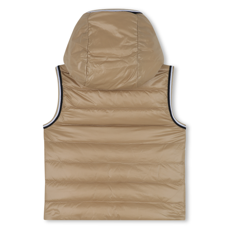 Wendbare &auml;rmellose Daunenjacke BOSS 
                        BOY