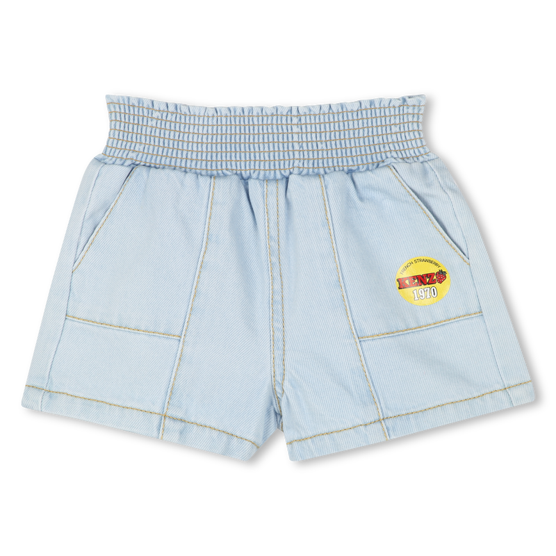 Jeans-Short mit Taschen KENZO KIDS 
                        GIRL