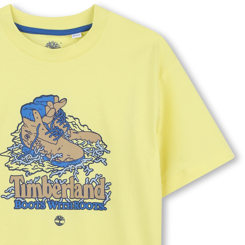 Weites T-Shirt mit Druck TIMBERLAND 
                        BOY