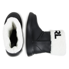 Lederstiefeletten mit Umschlag KARL LAGERFELD KIDS 
                    GIRL