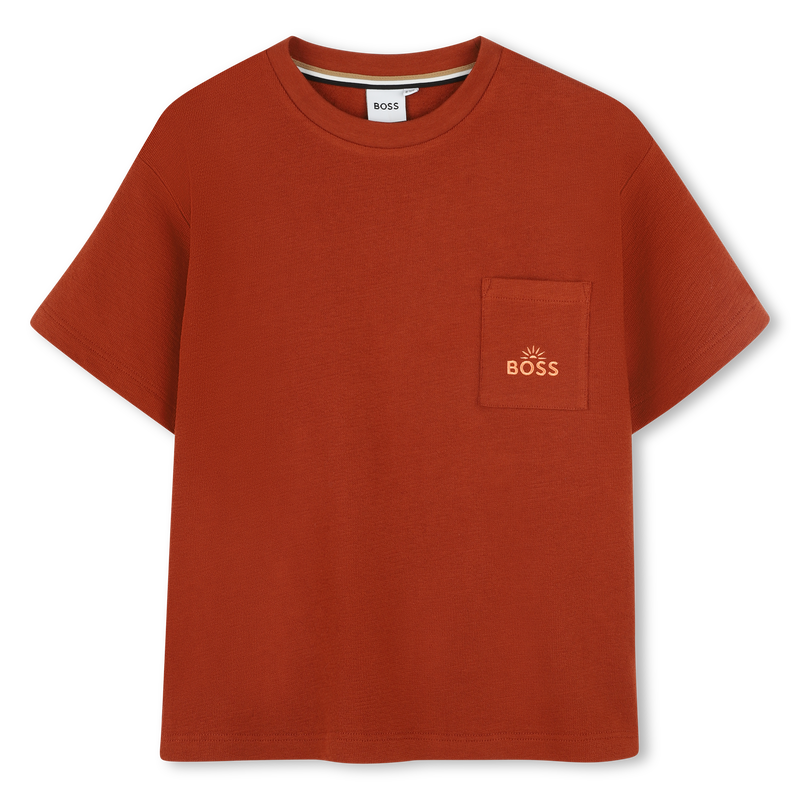 Baumwollshirt mit Stickerei BOSS 
                        BOY
