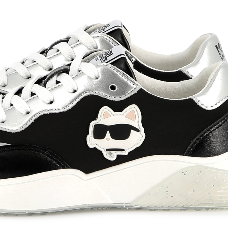 Schn&uuml;rsneakers KARL LAGERFELD KIDS 
                        GIRL