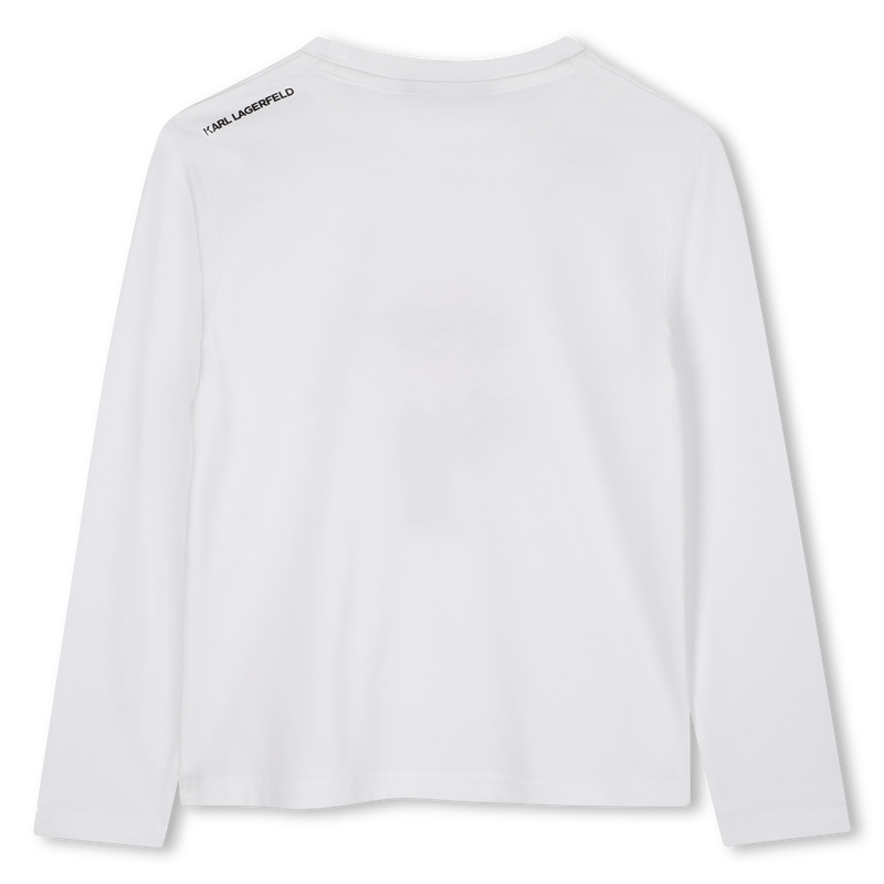 Langarm-T-Shirt KARL LAGERFELD KIDS 
                        BOY