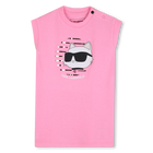 Kurz&auml;rmeliges kleid KARL LAGERFELD KIDS 
                    GIRL