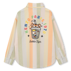 Gestreiftes langarmhemd KENZO KIDS 
                    BOY