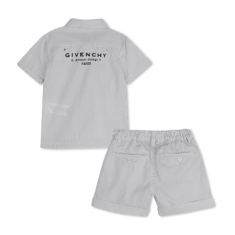 SET AUS HEMD UND SHORTS GIVENCHY 
                        BOY