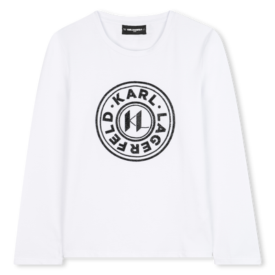 Langarm-T-Shirt KARL LAGERFELD KIDS GIRL