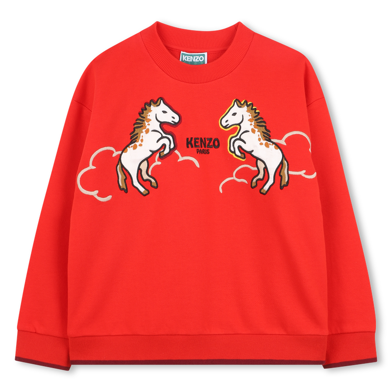 FLEECE-SWEATSHIRT KENZO KIDS 
                        BOY