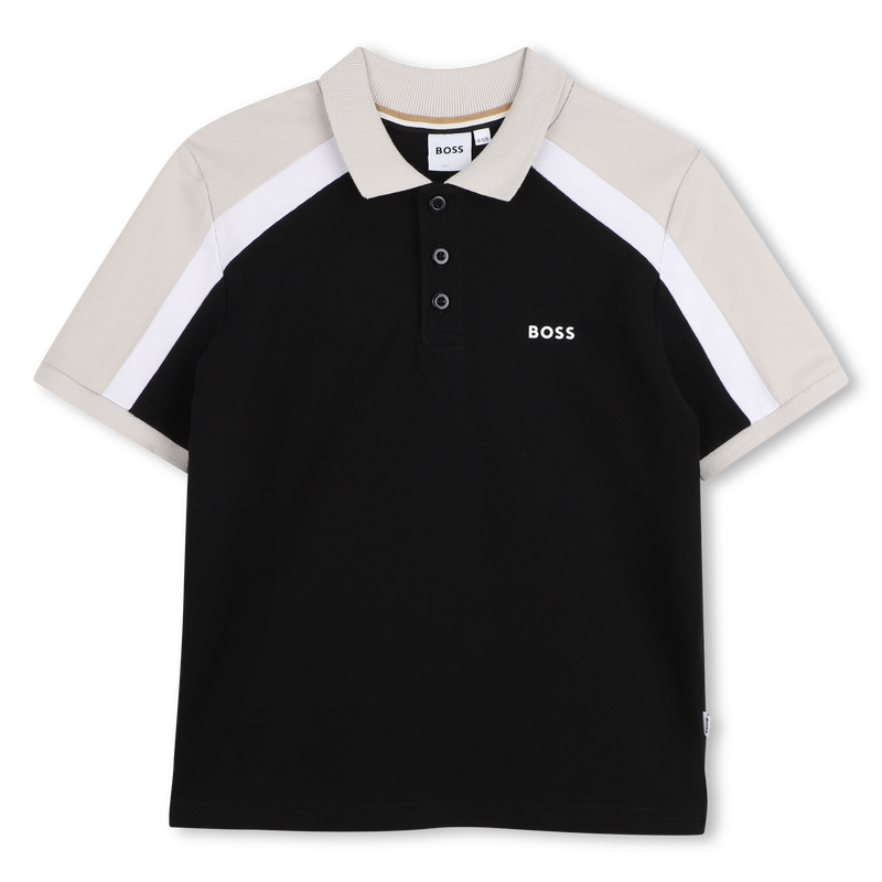 KURZ&Auml;RMELIGES POLOSHIRT BOSS 
                        BOY
