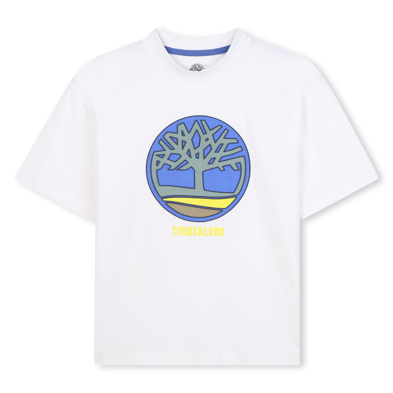 Kurzärmeliges T-Shirt aus Jersey TIMBERLAND 
                        BOY