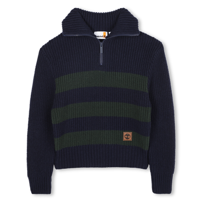 Trucker-Pullover aus Baumwolle TIMBERLAND BOY