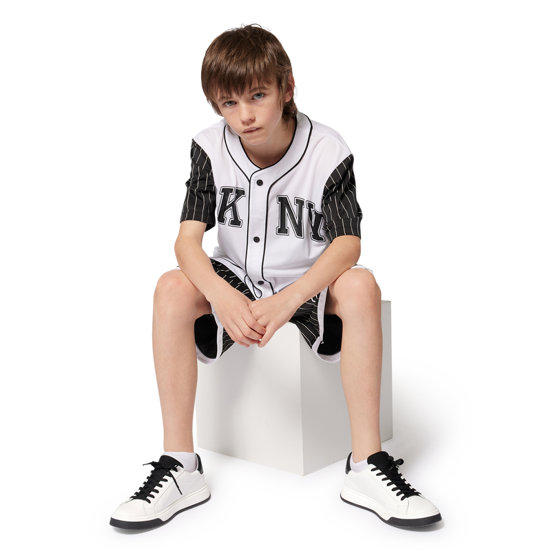 Ledersneaker mit Schnürung DKNY 
                    UNISEX