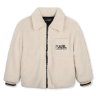 Sherpa-Jacke KARL LAGERFELD KIDS 
                    BOY