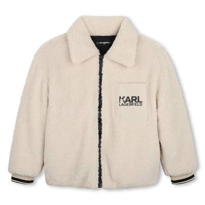Sherpa-Jacke KARL LAGERFELD KIDS BOY