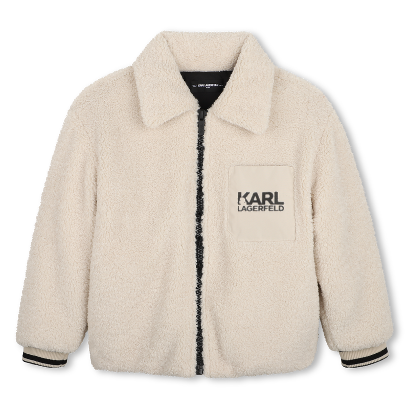 Sherpa-Jacke KARL LAGERFELD KIDS 
                        BOY