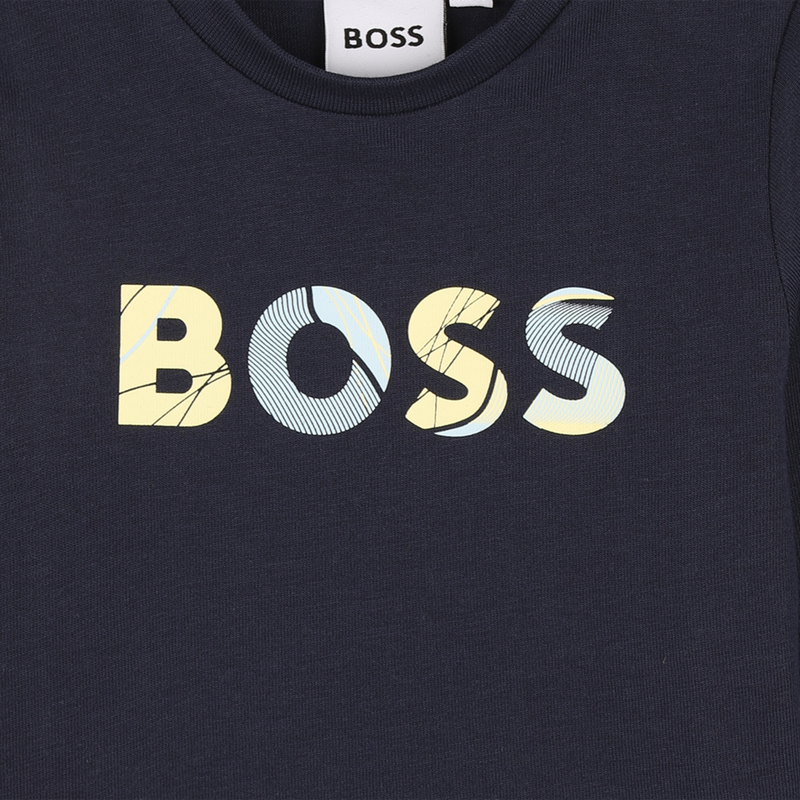 Langarm-T-Shirt BOSS 
                        BOY