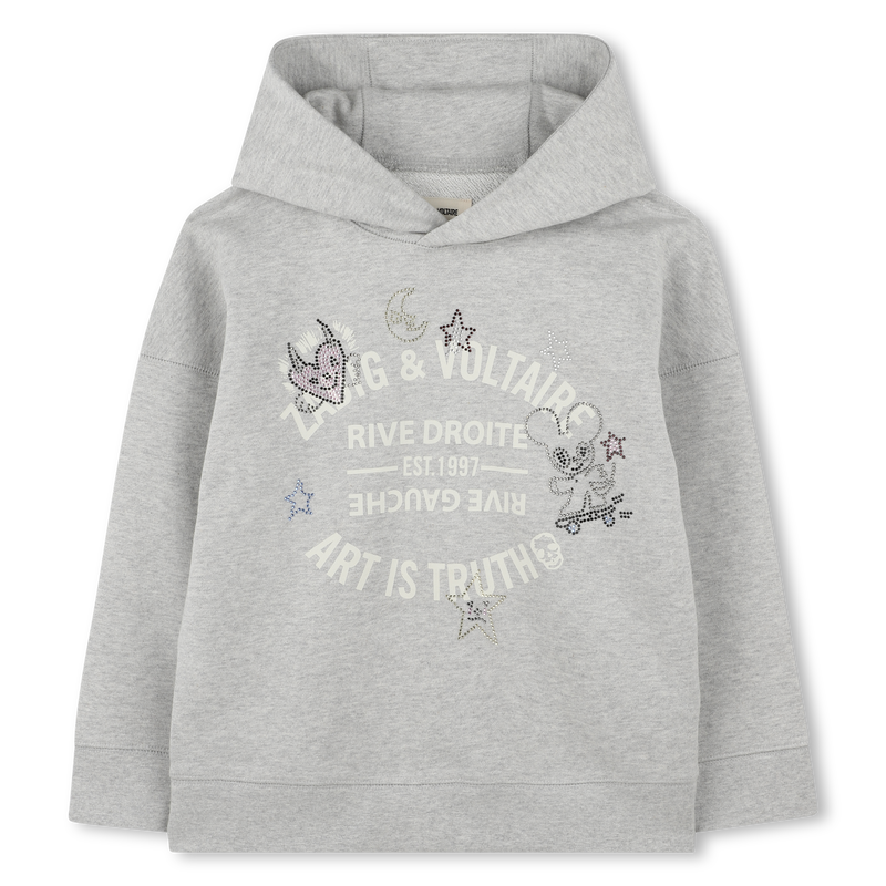 Kapuzen-Sweatshirt ZADIG & VOLTAIRE 
                        GIRL