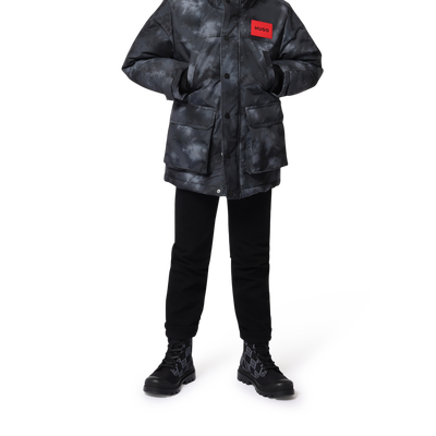 Kapuzen-Parka mit Taschen HUGO BOY