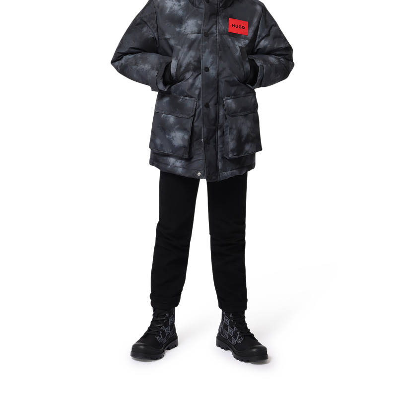 Kapuzen-Parka mit Taschen HUGO 
                        BOY