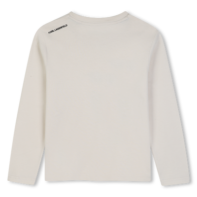T-Shirt mit kurzen &Auml;rmeln KARL LAGERFELD KIDS BOY