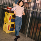 Originelle Jeanshose KENZO KIDS 
                    GIRL