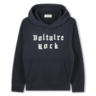 Fleece-Kapuzenpullover ZADIG VOLTAIRE 
                    BOY