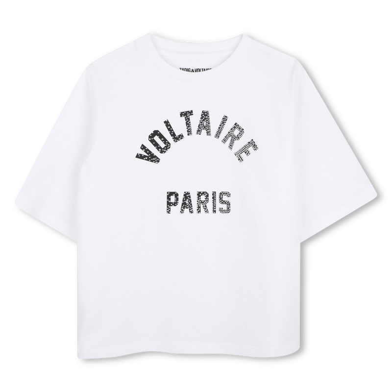 T-Shirt mit kurzen &Auml;rmeln ZADIG VOLTAIRE 
                        M&Auml;DCHEN