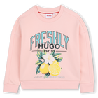 Fleece-sweatshirt HUGO 
                    GIRL