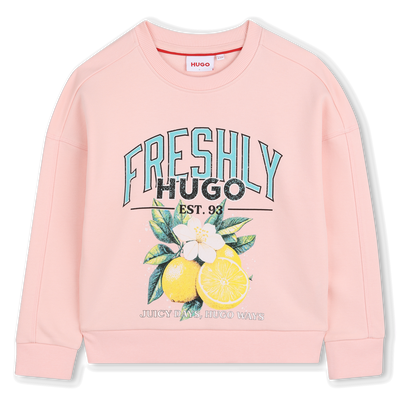 FLEECE-SWEATSHIRT HUGO GIRL