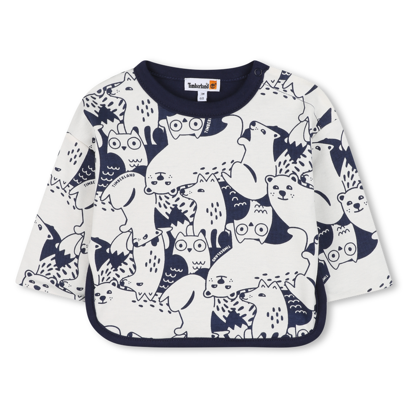 T-Shirt und Hose mit Druckkn&ouml;pfen TIMBERLAND 
                        BOY