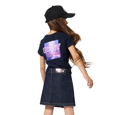 T-Shirt mit kurzen &Auml;rmeln DKNY GIRL