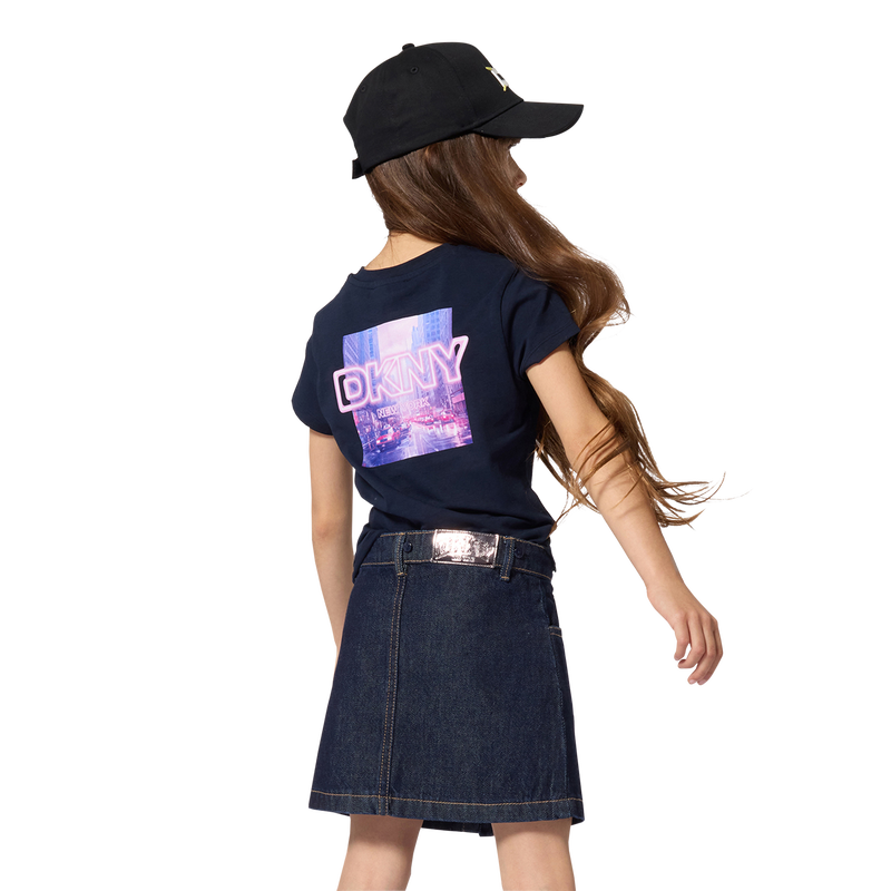 T-Shirt mit kurzen &Auml;rmeln DKNY 
                        GIRL