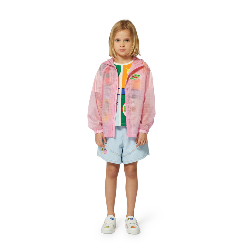 Regenjacke mit Kapuze KENZO KIDS 
                        GIRL
