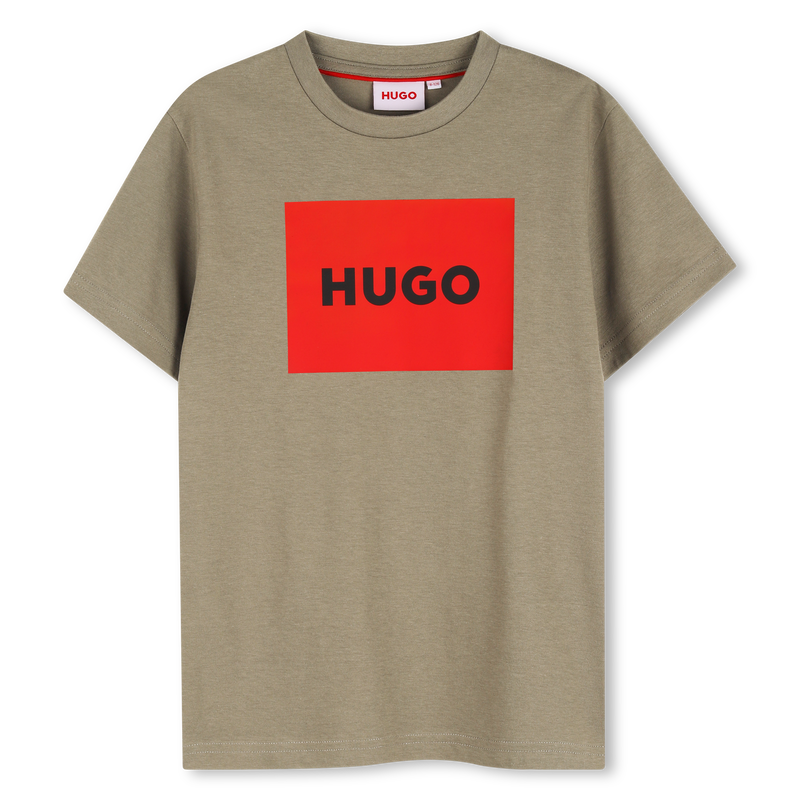 KURZ&Auml;RMELIGES T-SHIRT HUGO 
                        BOY