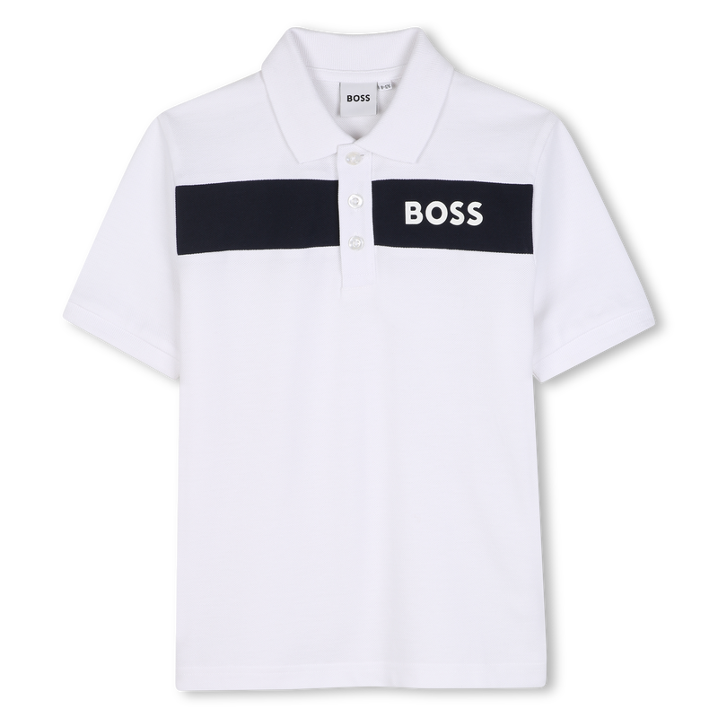 KURZ&Auml;RMELIGES POLOSHIRT BOSS 
                        BOY