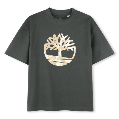 T-Shirt mit Logo-Reliefdruck TIMBERLAND BOY