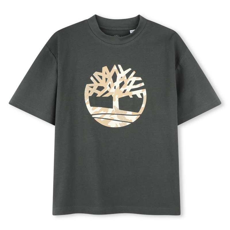 T-Shirt mit Logo-Reliefdruck TIMBERLAND 
                        BOY