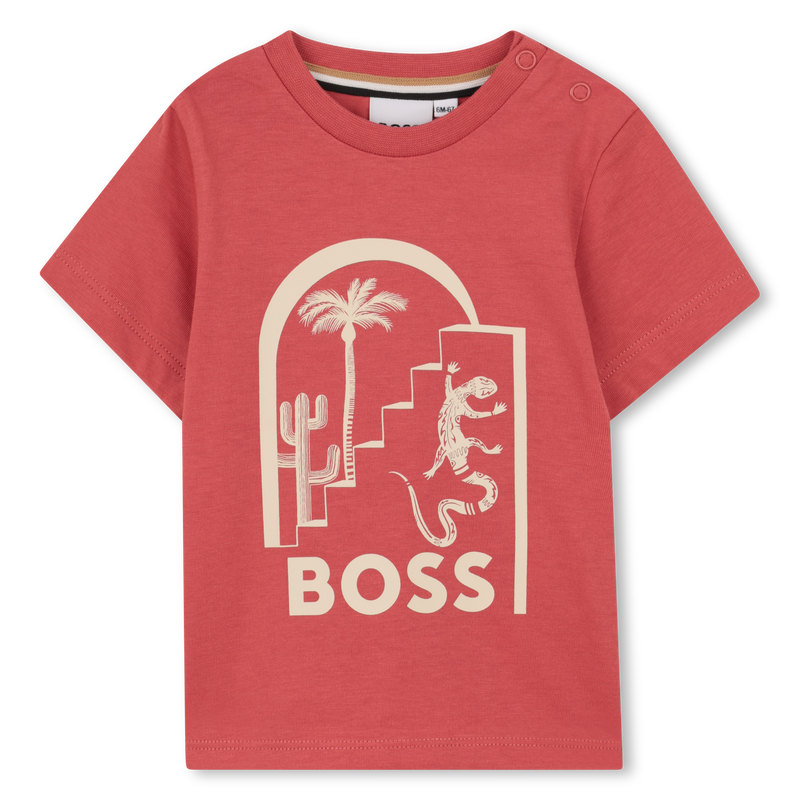 KURZ&Auml;RMELIGES T-SHIRT BOSS 
                        BOY