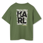 Kurz&auml;rmeliges t-shirt KARL LAGERFELD KIDS 
                    BOY
