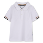 Kurzarm-Polo, WEISS, hi-res